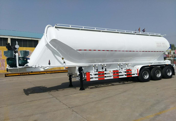 40 m³ Feed Pellets Semi Trailer To Philippines